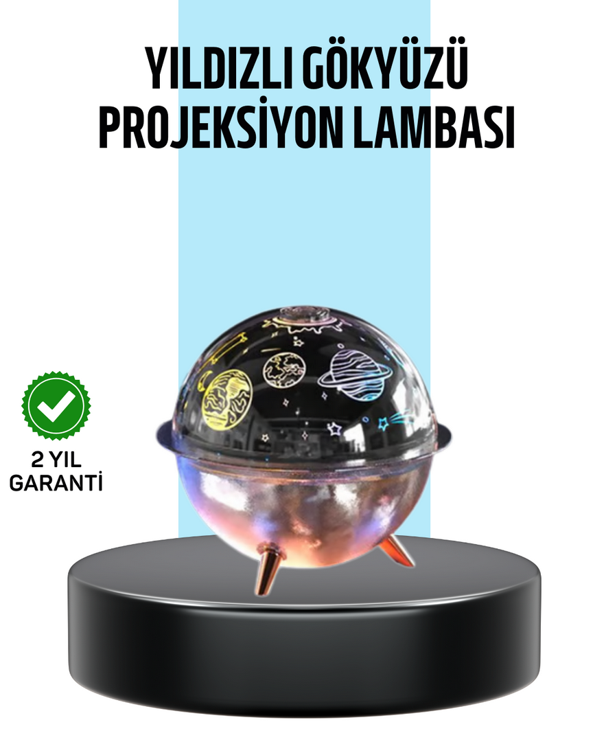 1247786_3-141.png Galaksi ve Yıldız Efektli Nemlendirici Işık Projektörü - Görsel 1