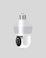 360° Full HD Wi-Fi Akıllı Ampül Kamera Gece Görüşlü - Görsel 2