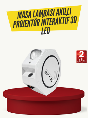 Romantik Atmosfer İçin Yıldızlı Gökyüzü LED Projektör