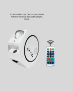 Romantik Atmosfer İçin Yıldızlı Gökyüzü LED Projektör - Görsel 2