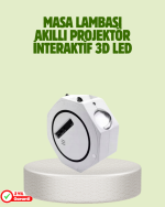 Çok Modlu Yıldız ve Okyanus Efektli Gece Işığı Projektörü