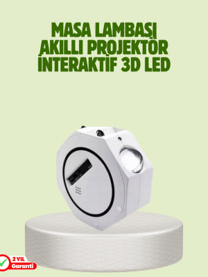 Çok Modlu Yıldız ve Okyanus Efektli Gece Işığı Projektörü