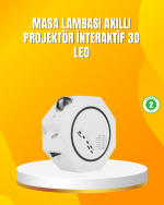 Uzaktan Kumandalı Zamanlayıcılı Galaksi Yıldız Projektörü