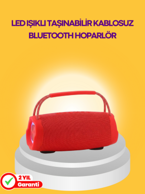 10W Güçlü Stereo Ses Sunan IPX6 Bluetooth Hoparlör