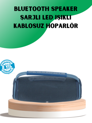 Dış Mekan Uyumlu IPX5 Suya Dayanıklı Kablosuz Hoparlör