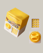 Çocuklar İçin Sarı Elektronik Şifreli Para Biriktirme Kumbarası - Görsel 5