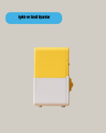 Çocuklar İçin Sarı Elektronik Şifreli Para Biriktirme Kumbarası - Görsel 3