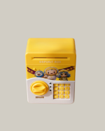 Sarı Elektronik Şifreli ATM Görünümlü Çocuk Kumbarası - Görsel 4