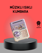 Çocuklar İçin Elektronik Şifreli Para Biriktirme Kumbarası Mor