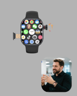 Telefon Bağımsız SIM Kartlı Akıllı Saat Nabız Ölçerli - Görsel 5