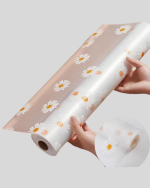 10 Metre Papatya Desenli Kolay Temizlenebilir Çekmece Matı - Görsel 2