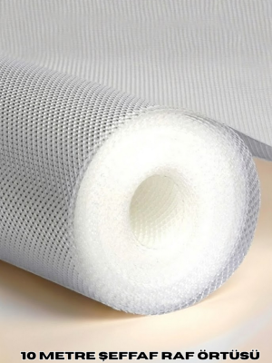 10 Metre Toz Korumalı Kaydırmaz Şeffaf Çekmece Organizeri