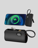 2000mAh Mini Powerbank Dahili Konektörlü PD 20W - Görsel 2