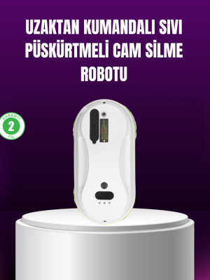 AI Akıllı Rotalı Otomatik Cam Temizleme Robotu
