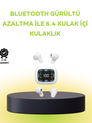 Uzun Bekleme Süreli Bluetooth Kulaklık Kablosuz Bağlantı