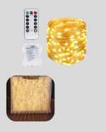 8 Fonksiyonlu Uzaktan Kumandalı Günışığı Perde Peri Led Dekoratif Işık - Görsel 2