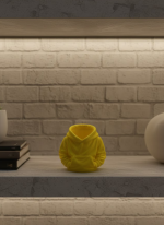 Dekoratif Sarı Hoodie Kalemlik 10x10 cm