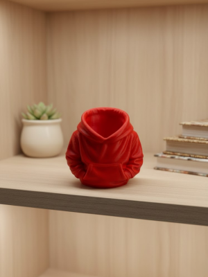 HOODİE KALEMLİK KIRMIZI