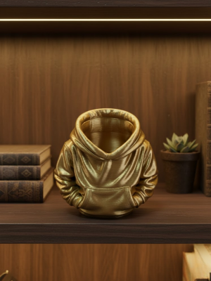 Gold Hoodie Kalemlik 10x10 cm Masa Üstü Düzenleyici