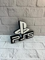 PlayStation 5 Logo Duvar Dekoru Minimal Tasarım 16×12 cm - Görsel 2