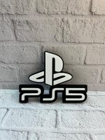 PlayStation 5 Logo Duvar Dekoru Minimal Tasarım 16×12 cm - Görsel 4